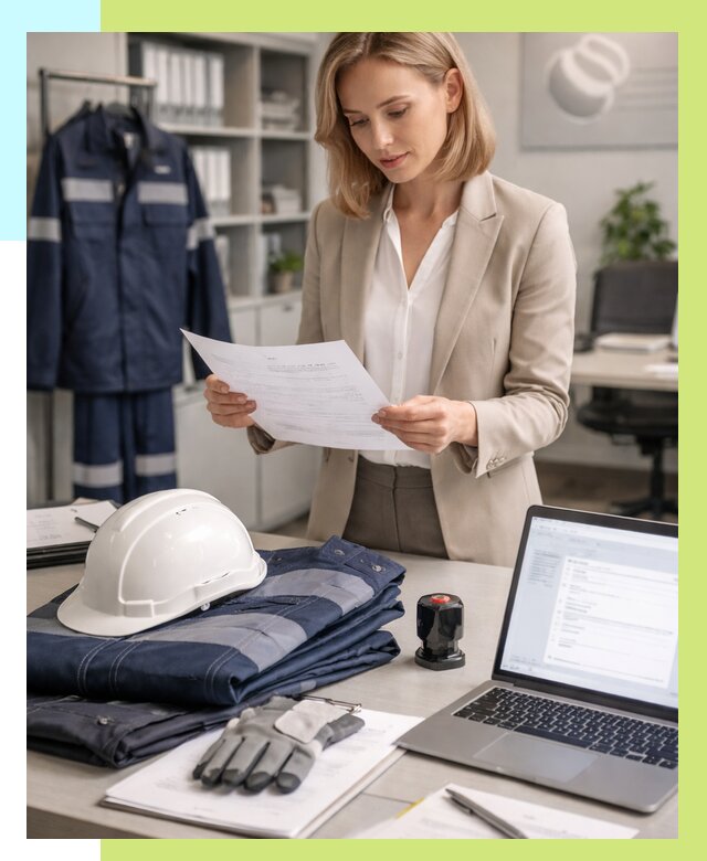 Сертификация спецодежды в Красноярске от 7112 р. | Алешин-Крс