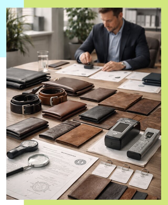 Сертификация кожаных изделий в Красноярске от 12192 р. | Алешин-Крс