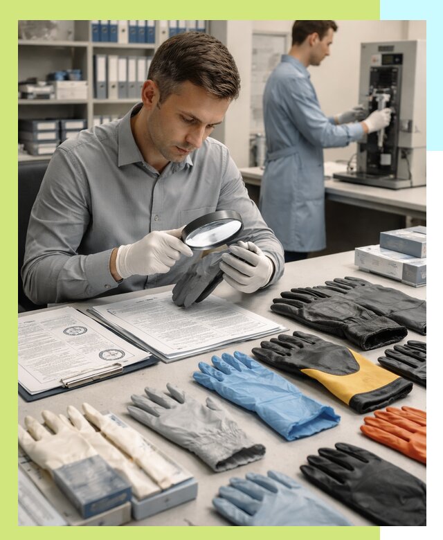 Сертификация перчаток и средств защиты продукции в Красноярске