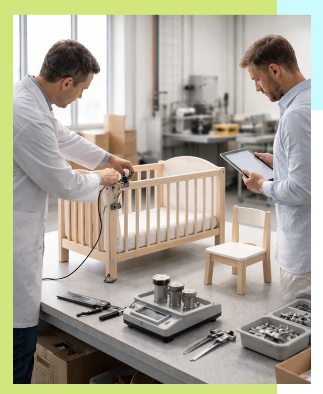 Сертификация детской мебели и проверка безопасности в Красноярске