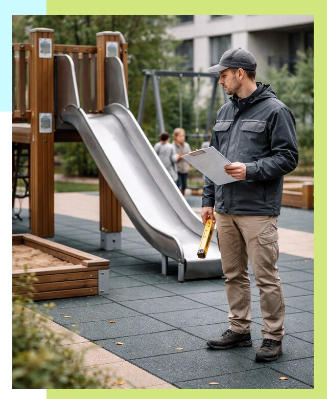 Сертификация детских площадок в Красноярске от 25400 р. | Алешин-Крс