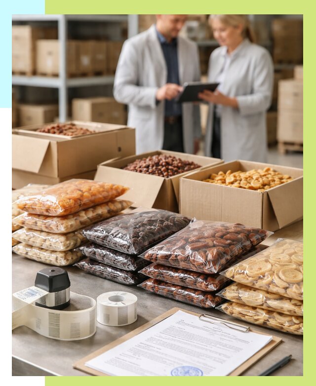 Сертификация сухофруктов в Красноярске от 12192 р. | Алешин-Крс под ключ