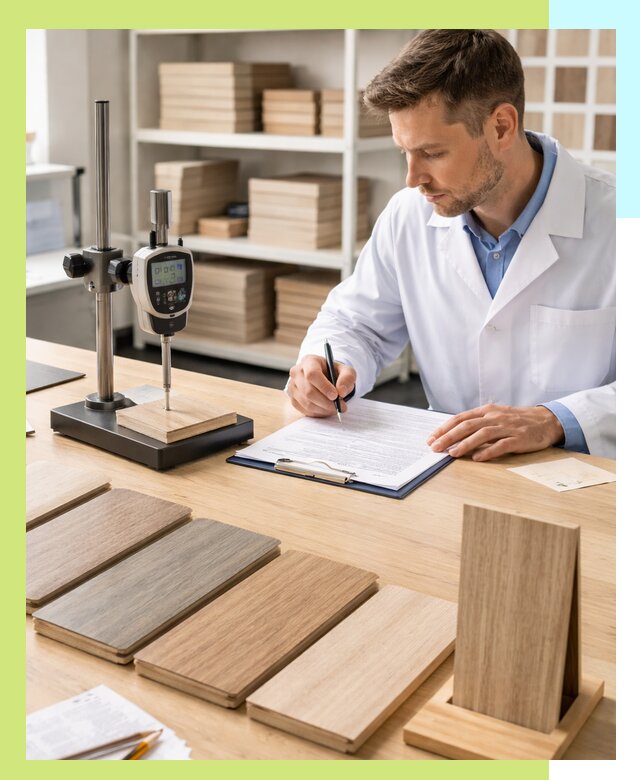 Сертификация ламината с испытаниями и оформлением документов в Красноярске