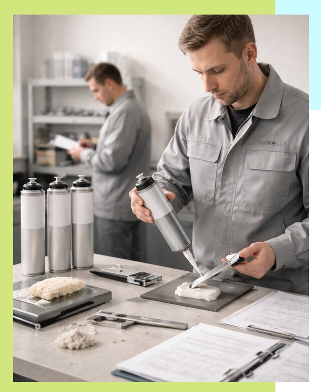 Сертификация монтажной пены и соответствие стандартам в Красноярске