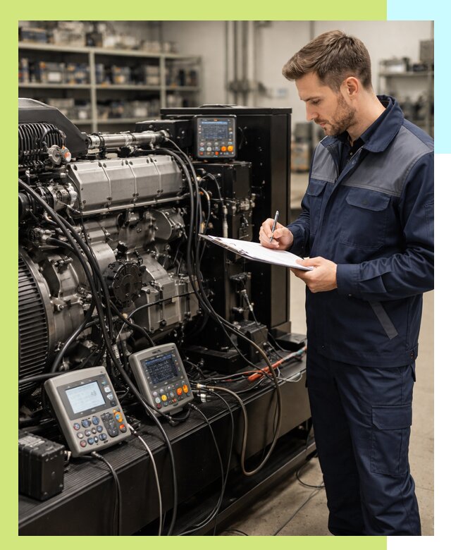 Сертификация дизельных генераторов и их оборудования в Красноярске