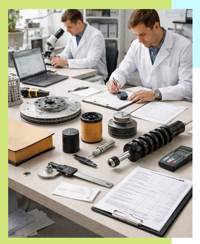 Сертификация автозапчастей и комплектующих в Красноярске по ГОСТ