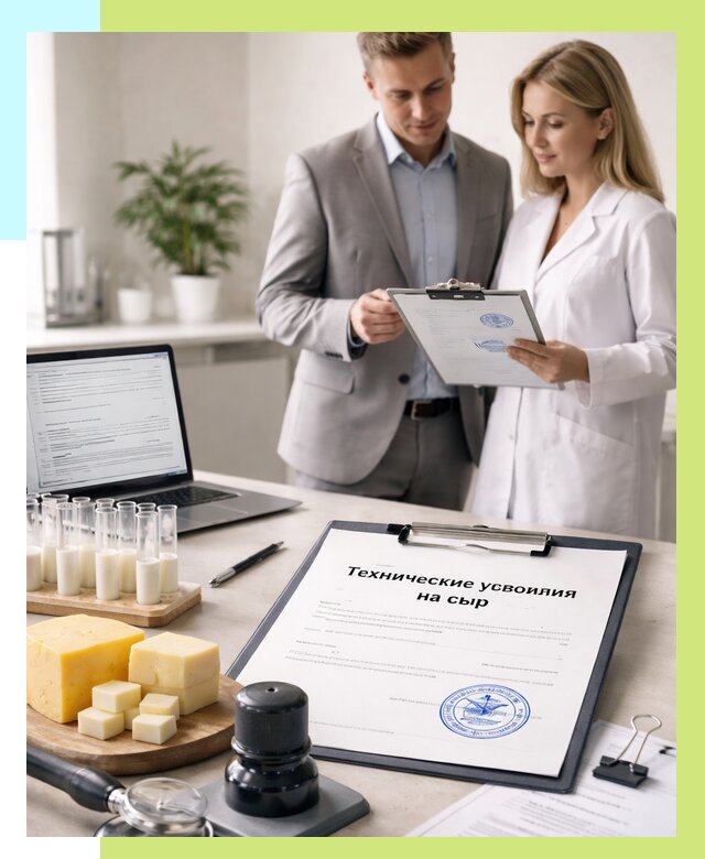 ТУ на сыры в Красноярске срочно от 12192 р. — оформление | Алешин-Крс