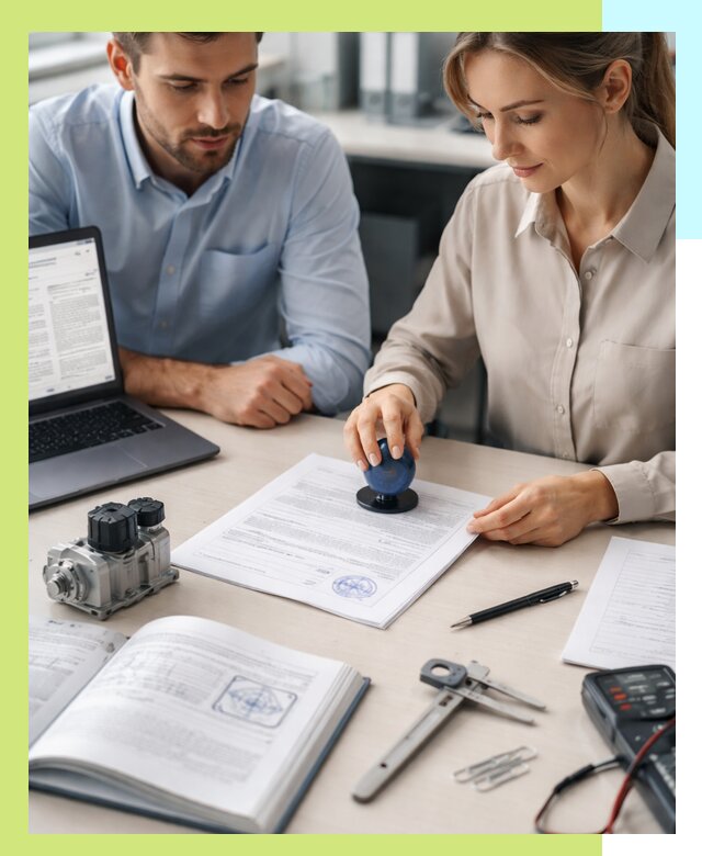 Выдача паспорта изделия и техническая экспертиза продукции в Красноярске