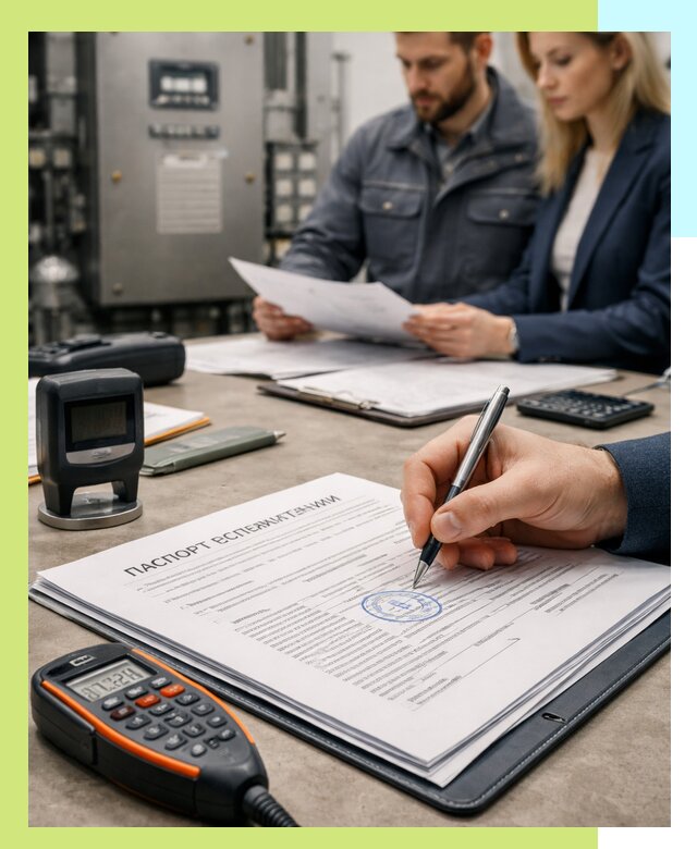 Оформление паспорта эксплуатации оборудования в Красноярске