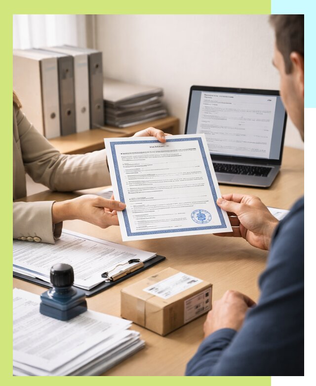 Оформление сертификата соответствия на продукцию в Красноярске