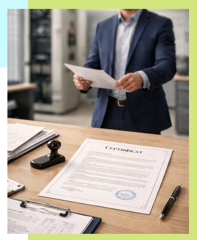 Сертификат на оборудование в Красноярске от 15240 р. | Алешин-Крс