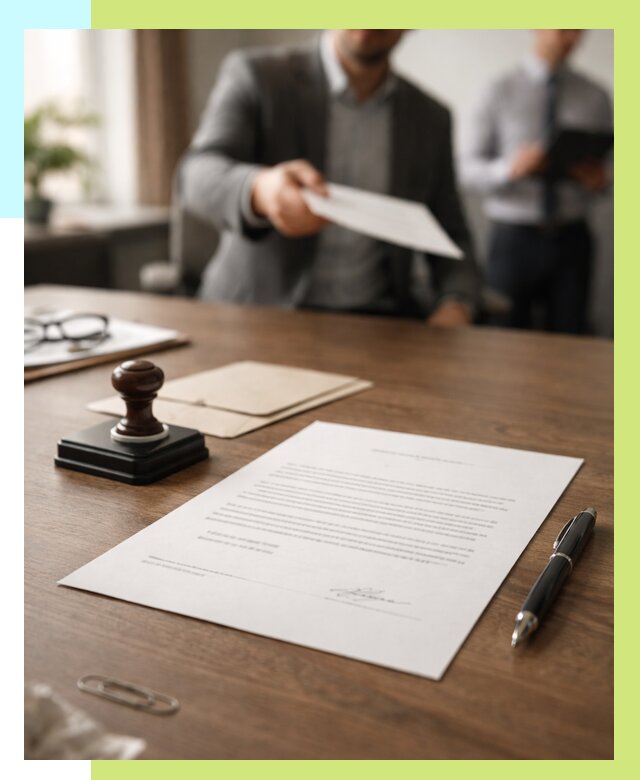 Отказное письмо по сертификации в Красноярске от 3556 р. | Алешин-Крс