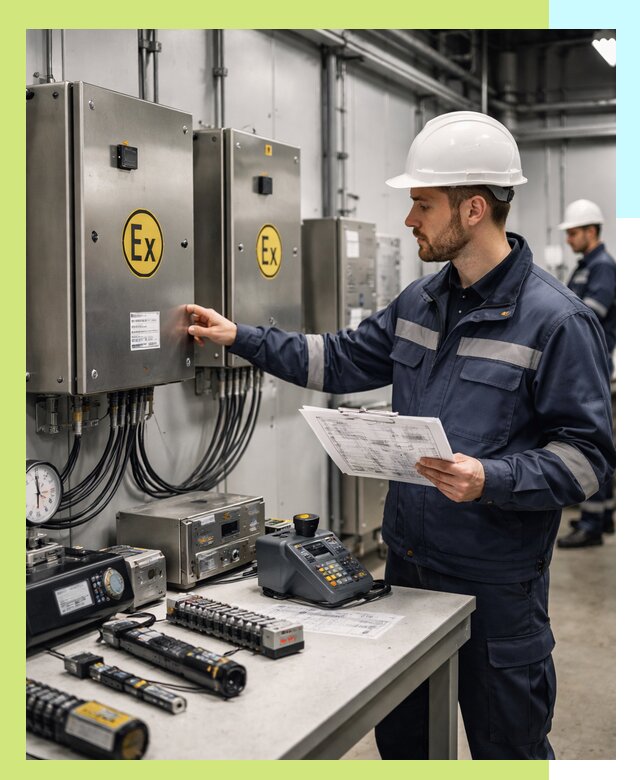 Сертификат взрывозащиты промышленного оборудования в Красноярске