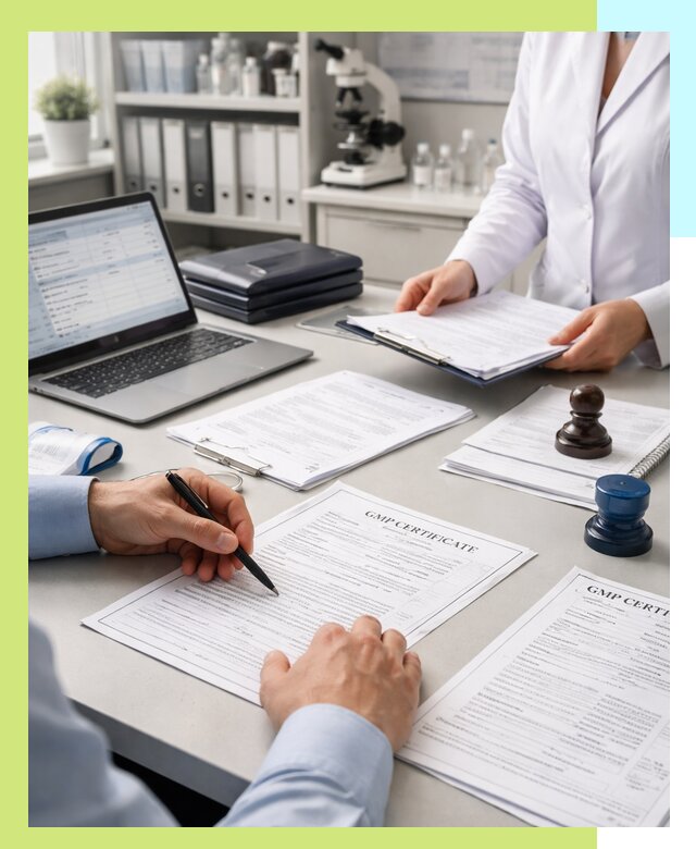 Оформление сертификата GMP в Красноярске для фармпроизводства