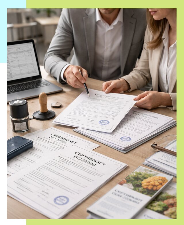 Сертификат ISO 22000 в Красноярске от 40640 р. под ключ | Алешин-Крс