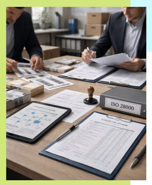 Получение сертификата ISO 28000 по безопасности цепи поставок в Красноярске