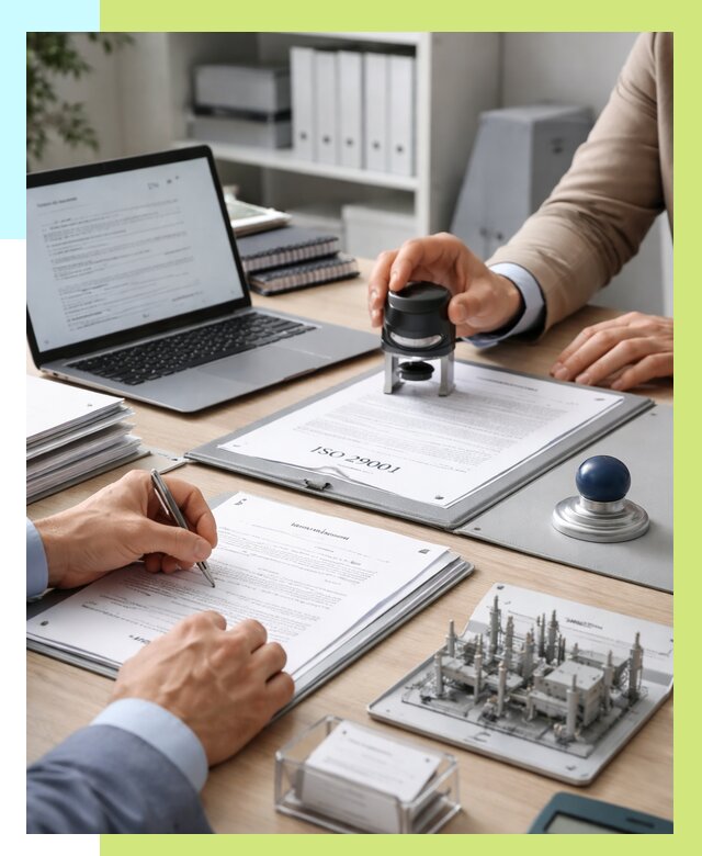 Сертификат ISO 29001 в Красноярске под ключ от 76200 р. | Алешин-Крс