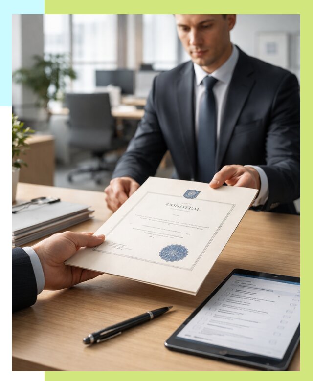 Сертификат ISO 30301 в Красноярске от 35560 р. | Алешин-Крс - под ключ