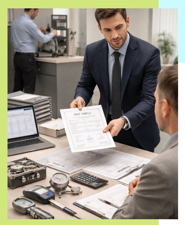 Выдача сертификата ISO 10012 по требованиям метрологии в Красноярске