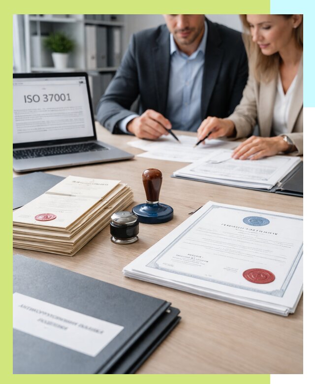 Получение сертификата ISO 37001 по системе борьбы с коррупцией в Красноярске