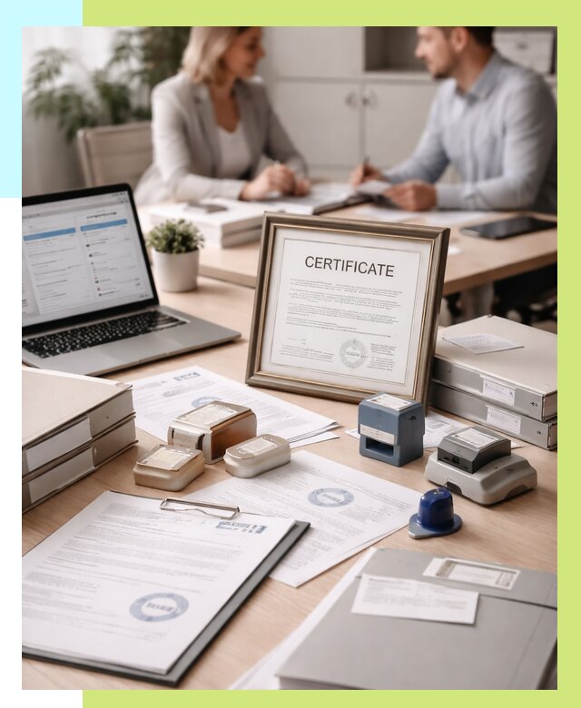 Сертификация компании в Красноярске от 45720 р. | Алешин-Крс — заказ